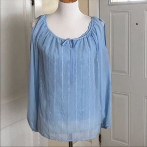 AB studio blouse and cami set